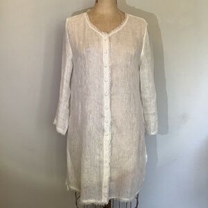 Eileen Fisher Gauzy Linen -M